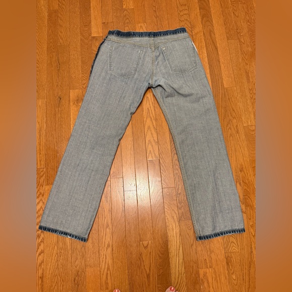 Levis 559 Mens 32x32 Denim Blue Jeans Relaxed Fit Straight Leg Medium Wash - Picture 7 of 10